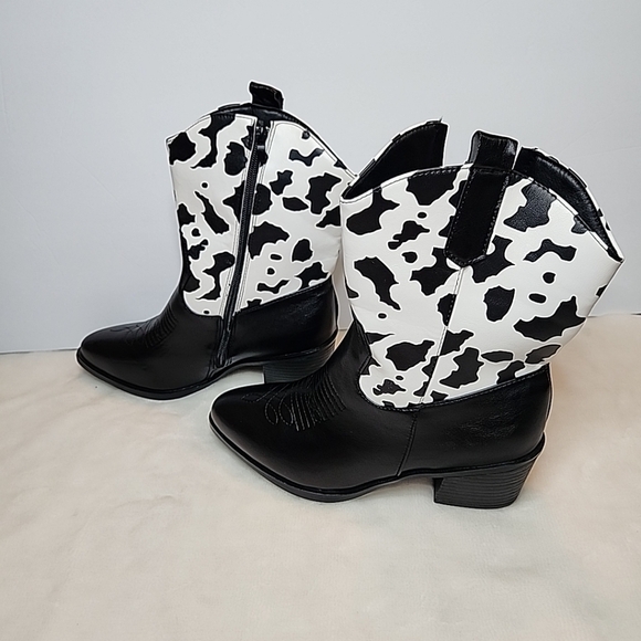 Womens western Cow Boots sz 8.5 - Picture 3 of 9